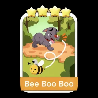 Bee Boo Boo 4⭐ Monopoly Go Sticker
