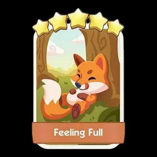 Feeling Full 5⭐ Monopoly Go Sticker