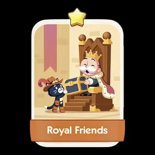 Royal Friends 1⭐ Monopoly Go Sticker