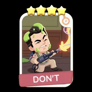 DON'T 4⭐ Bonus Set Monopoly Go Sticker