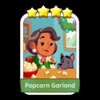 Popcorn Garland Monopoly Go