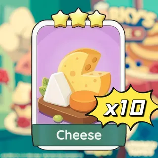 x10 Cheese Monopoly Go