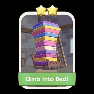 Climb Into Bed! 2⭐ Monopoly Go Sticker