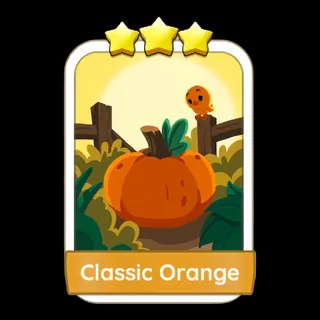 Classic Orange Monopoly Go