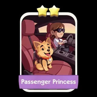 Passenger Princess Monopoly Go