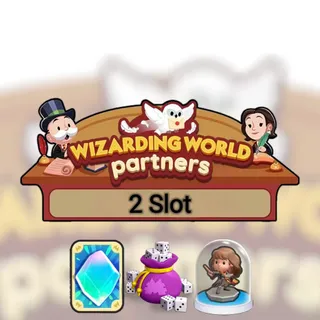 2 Slot Wizarding World Partners Event Monopoly Go