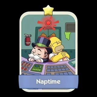 Naptime 1⭐ Monopoly Go Sticker