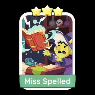 Miss Spelled Monopoly Go
