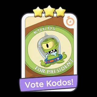 Vote Kodos! Monopoly Go