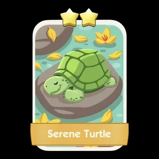 Serene Turtle Monopoly Go