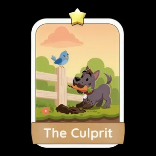 The Culprit 1⭐ Monopoly Go Sticker