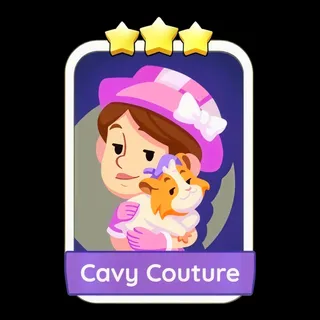 Cavy Couture Monopoly Go