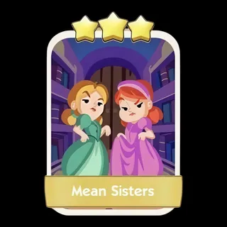 Mean Sisters 3⭐ Monopoly Go Sticker