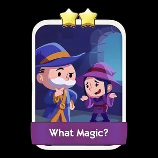 What Magic? 2⭐ Monopoly Go Sticker