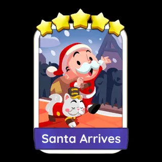 Santa Arrives Monopoly Go