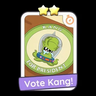Vote Kang! 2⭐ Bonus Set Monopoly Go Sticker