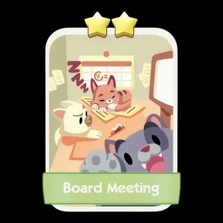 Board Meeting Monopoly Go
