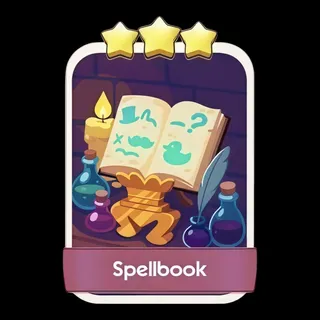 Spellbook 3⭐ Monopoly Go Sticker