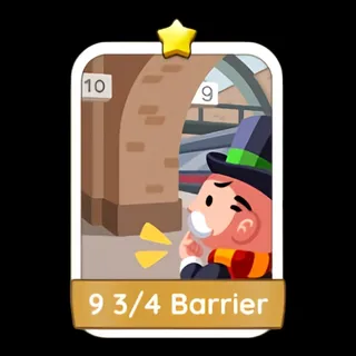 9 3/4 Barrier Monopoly Go