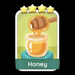 Honey 4⭐ Monopoly Go Sticker