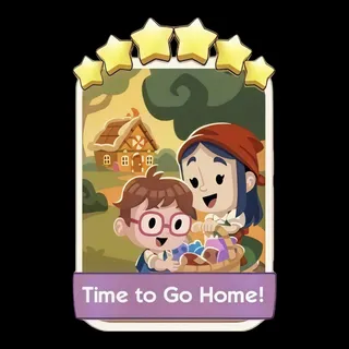 Time to Go Home! 6⭐ Monopoly Go Sticker