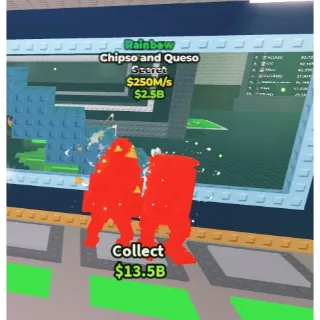 Rainbow Chipso and Queso