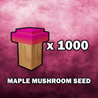 Maple Mushroom Seed