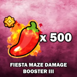 Fiesta Maze Damage Booster III