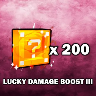 Lucky Damage Boost III