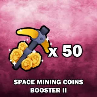 Space Mining Coins Booster II
