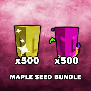 Maple Gold Seed + Maple Rainbow Seed