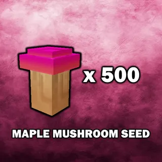 Maple Mushroom Seed