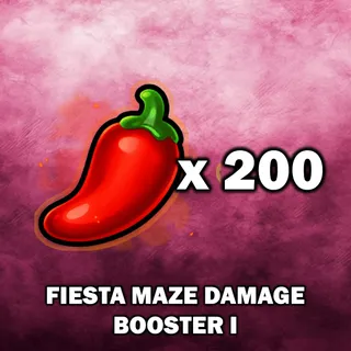 Fiesta Maze Damage Booster I