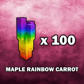 Maple Rainbow Carrot