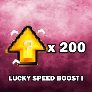 Lucky Speed Boost I