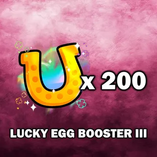 Lucky Egg Booster III
