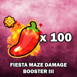 Fiesta Maze Damage Booster III