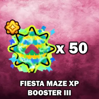 Fiesta Maze XP Booster III