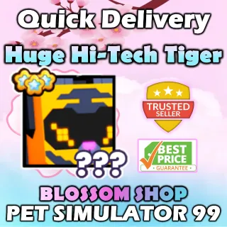 huge hi-tech tiger