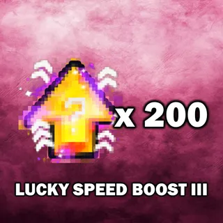 Lucky Speed Boost III