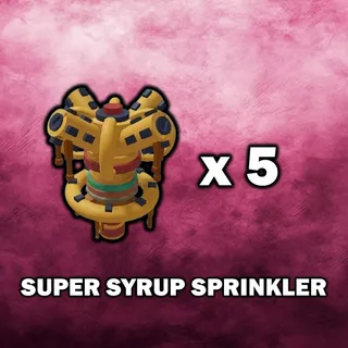 Super Syrup Sprinkler