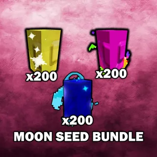 Golden Seed + Rainbow Seed + Mega Seed