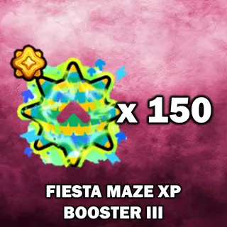 Fiesta Maze XP Booster III