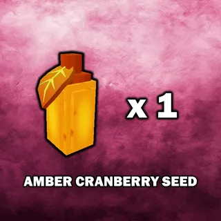 Amber Cranberry