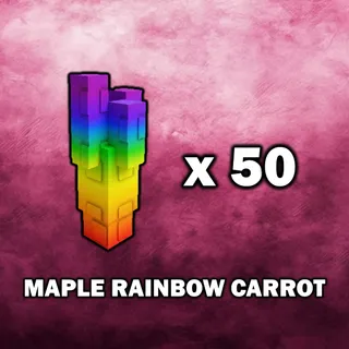 Maple Rainbow Carrot