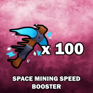 Space Mining Speed Booster