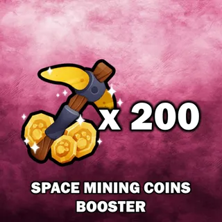 Space Mining Coins Booster