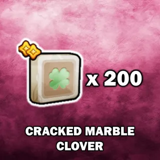 Cracked Marble Clover