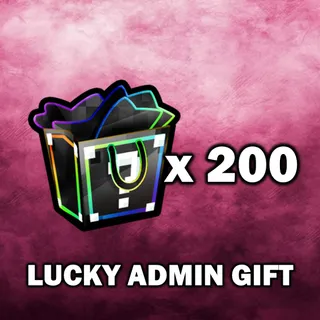 Lucky Admin Gift