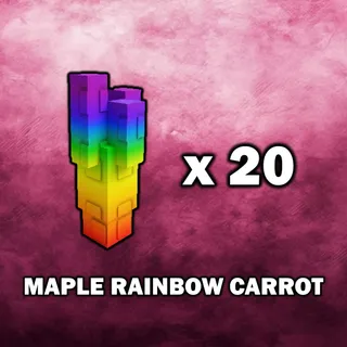 Maple Rainbow Carrot
